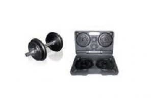 TOORX SET PESI IN GHISA + MANUBRI IN VALIGETTA 10 kg