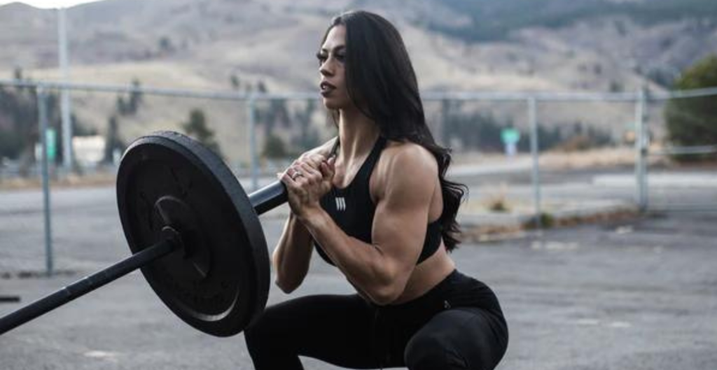 landmine squat