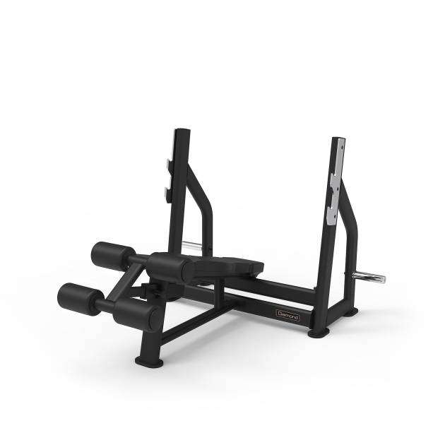 Panca Olimpica Declinata Diamond serie 550 peso netto 95 kg
