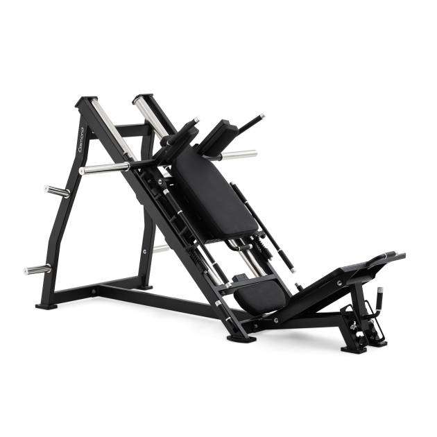 Macchina per allenamento delle gambe Combo Leg Press 45°/Hack Squat peso netto 225 kg