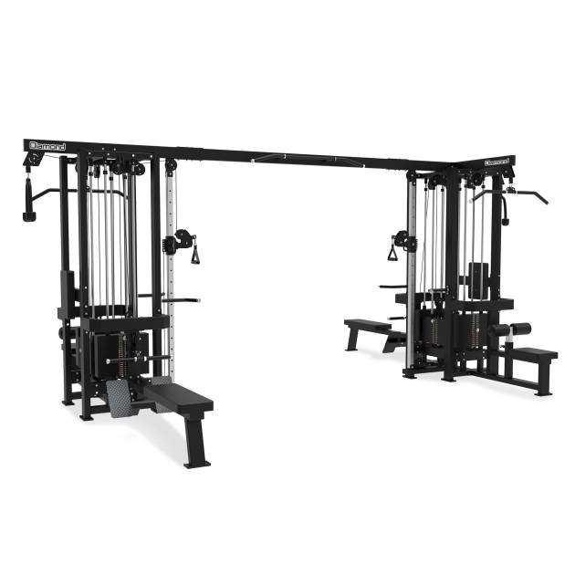 Stazione multifunzione 8 Stazioni Jungle con peso netto 820 kg