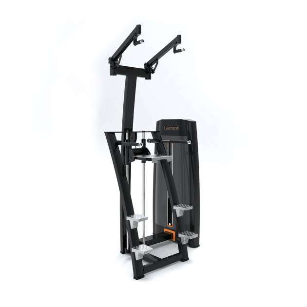 Macchinario per allenamento assistito Chin Up/Dip serie 750 peso netto 222 kg
