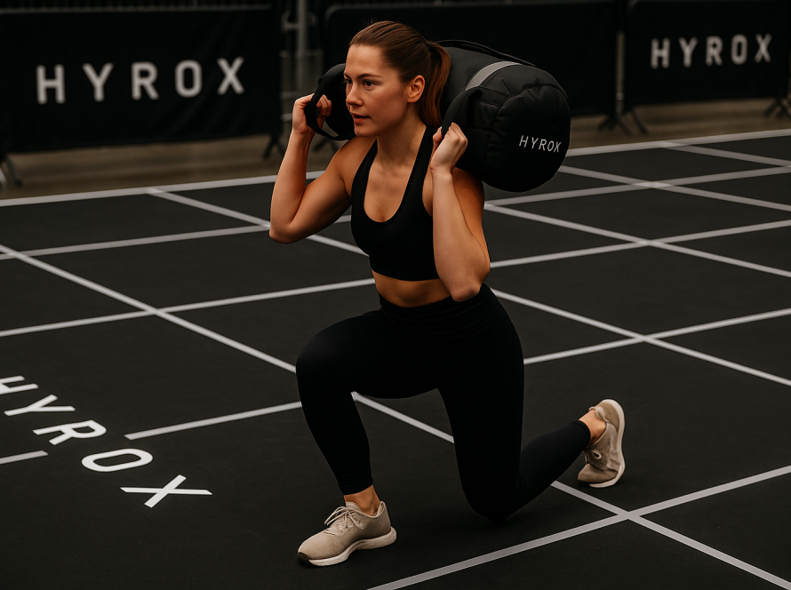 sandbag lunges